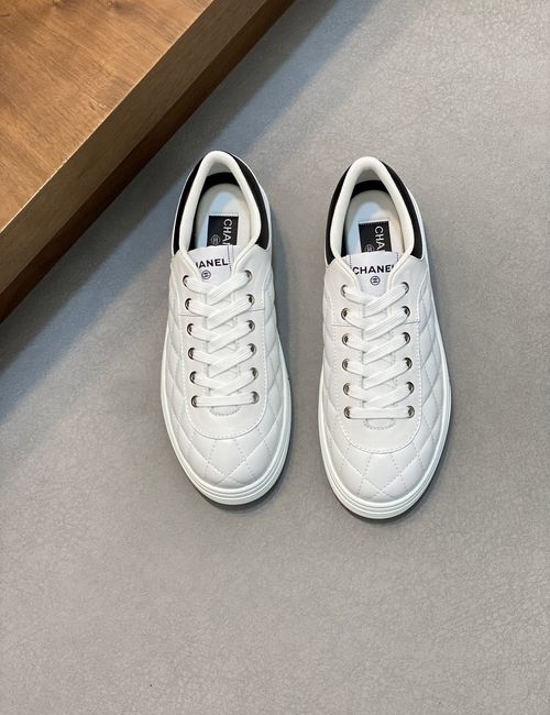Chanel Breathable Suede Running Shoes With Reflective Trim