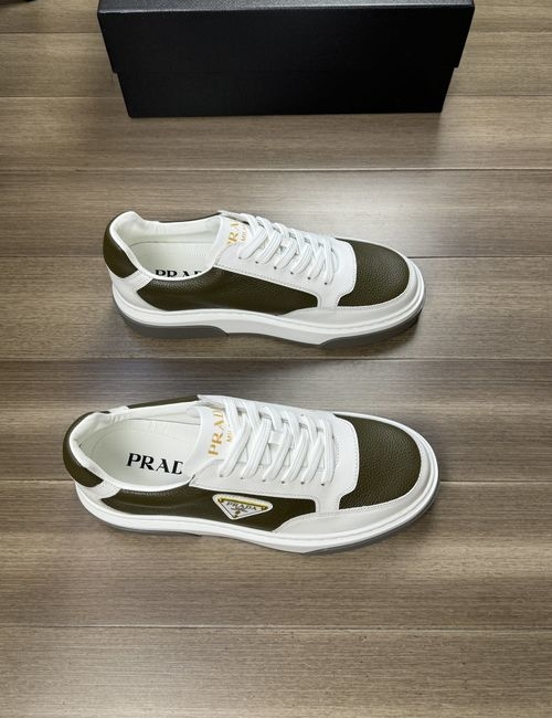 Prada Premium Cowhide TPU Rubber Sole Shoes
