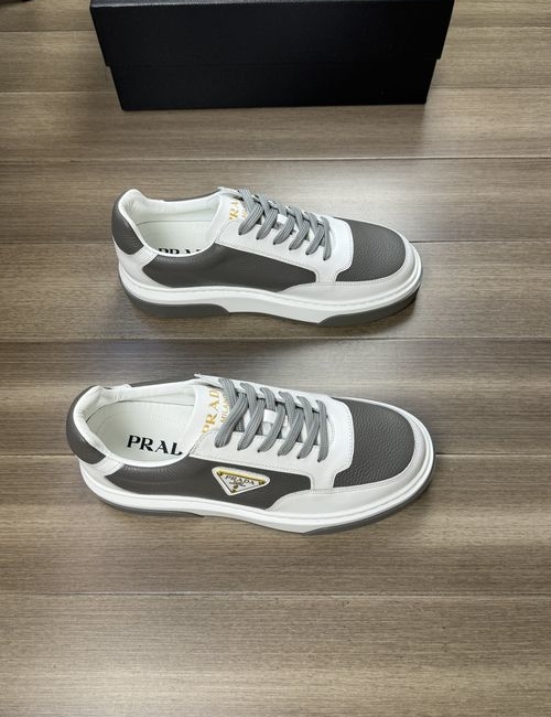 Prada Premium Cowhide TPU Rubber Sole Shoes
