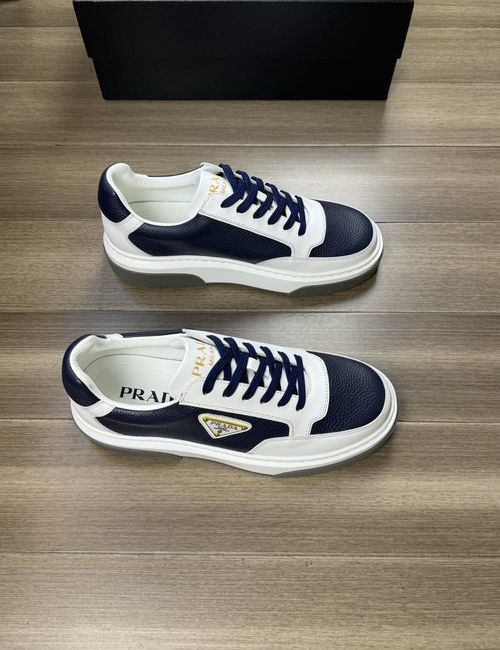 Prada Premium Cowhide TPU Rubber Sole Shoes
