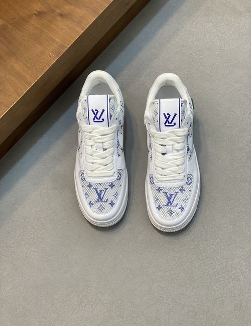 Louis Vuitton LV Casual Sneakers With Printed Logo