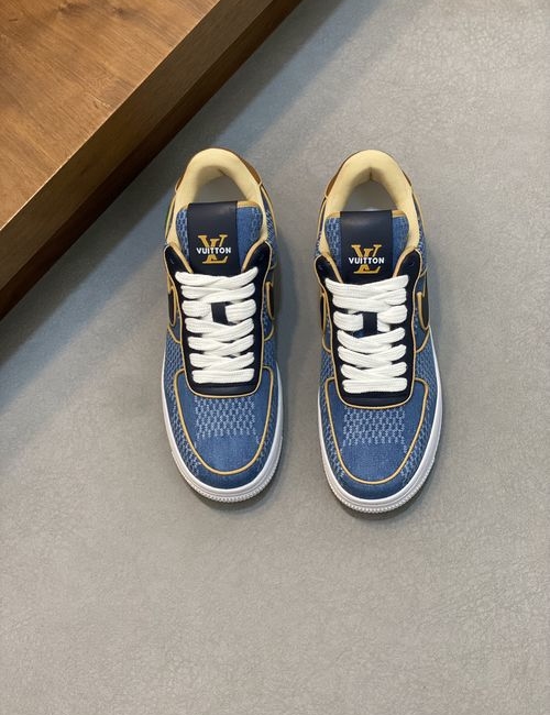 Louis Vuitton LV Casual Sneakers With Printed Logo