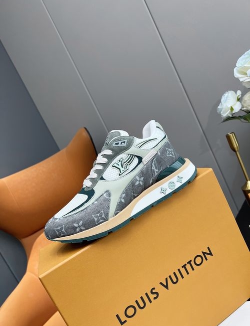 Louis Vuitton LV Mesh Printed Sneakers Anti-slip Wear-resistant