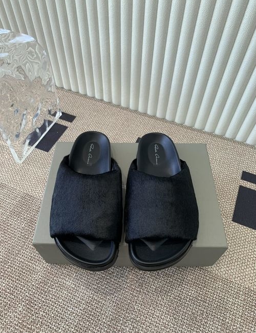 Rick Owens Lido Slide Granolas Thick Sole Slippers
