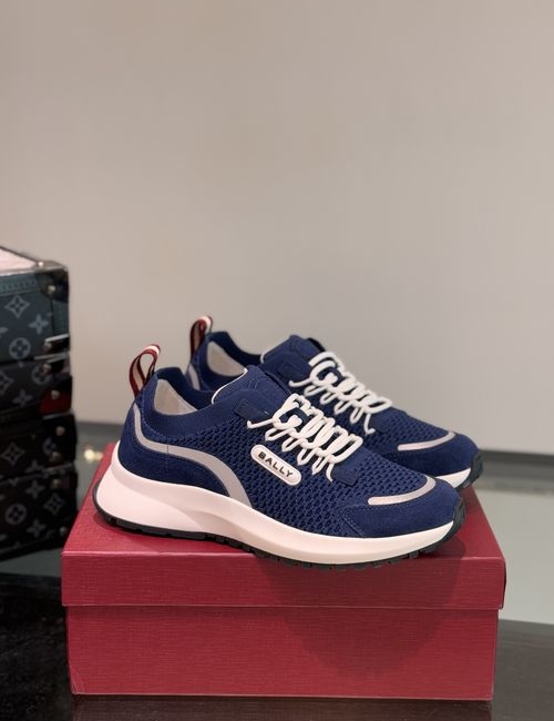 Bally High-Tech Knit Fabric, Lightweight Running Shoes