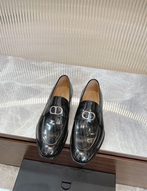 Christian Dior CD Timeless Loafers With Gradient Oblique Print