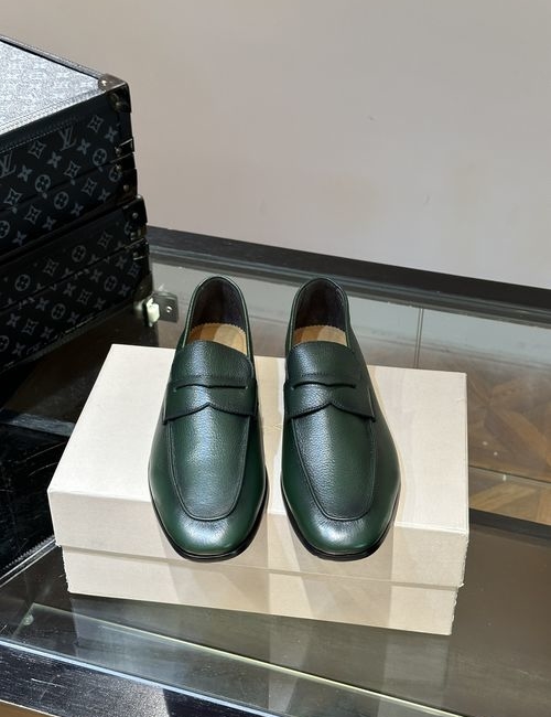 Santoni Satori Soft Leather Loafers