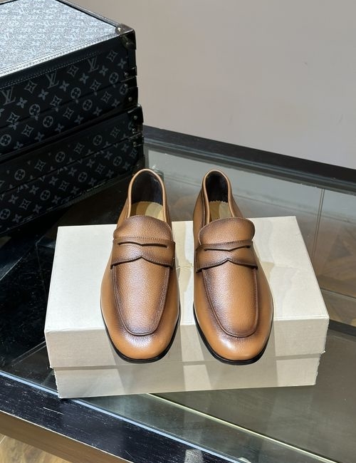 Santoni Satori Soft Leather Loafers