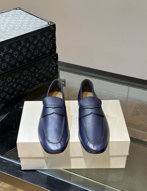 Santoni Satori Soft Leather Loafers