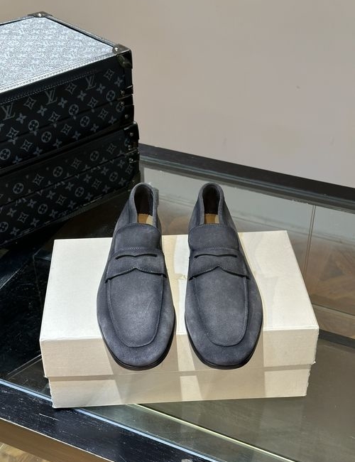 Santoni Satori Soft Leather Loafers