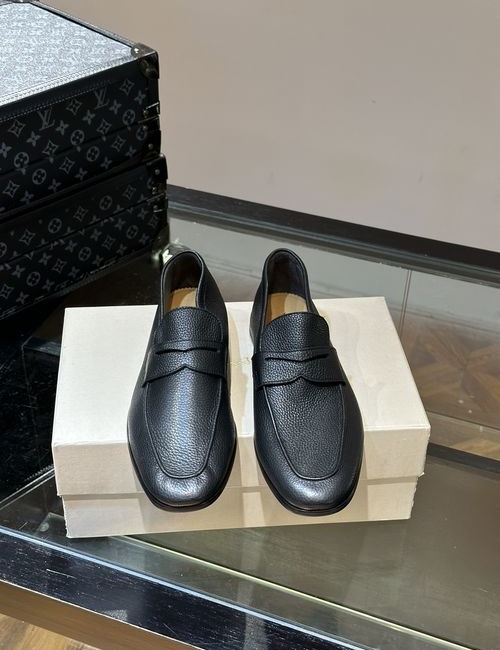 Santoni Satori Soft Leather Loafers