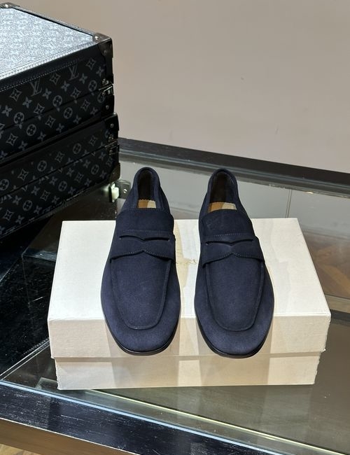 Santoni Satori Soft Leather Loafers