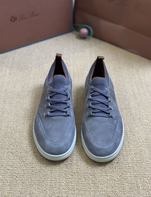 Loro Piana LP Soho Walk Calfskin Casual Sneakers