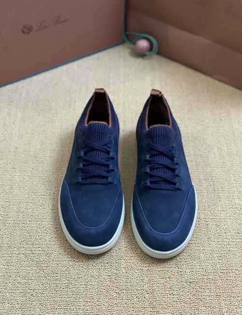 Loro Piana LP Soho Walk Calfskin Casual Sneakers