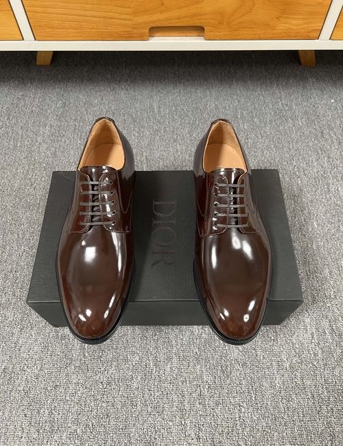 Christian Dior CD Premium Leather Shoes With Real Leather Sole