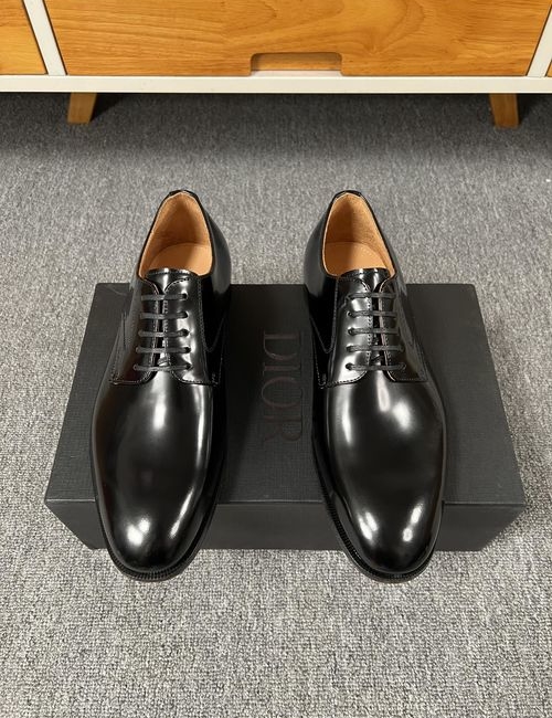 Christian Dior CD Premium Leather Shoes With Real Leather Sole