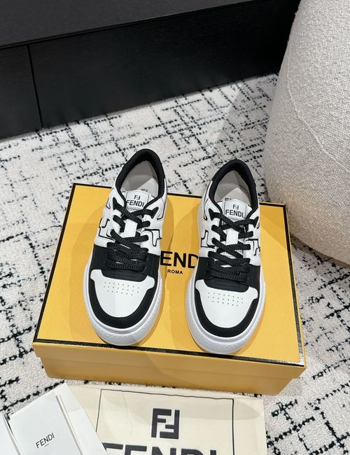 Fendi Match Series Thick-Soled Casual Sneakers