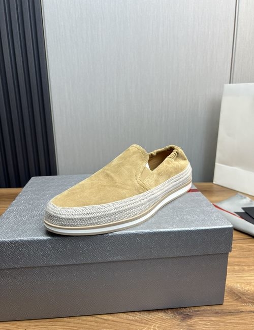 Prada Suede Leather Casual Shoes