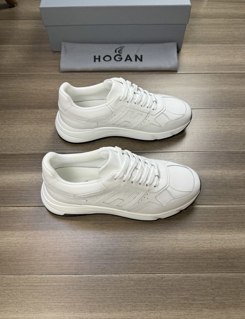 Hogan Premium Hollow Leather Casual Shoes