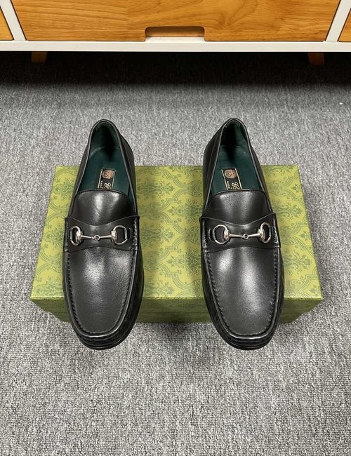 Gucci Patent Leather Classic Loafers