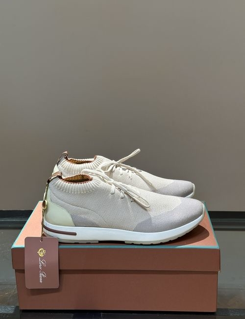Loro Piana LP Flexy Walk Knit Wool Sneakers Anti-slip Soles