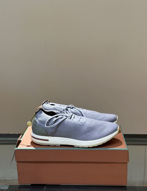 Loro Piana LP Flexy Walk Knit Wool Sneakers Anti-slip Soles