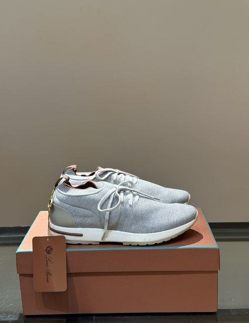 Loro Piana LP Flexy Walk Knit Wool Sneakers Anti-slip Soles