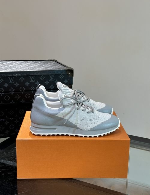 Louis Vuitton LV Run Away Shoes With Monogram Floral Accents