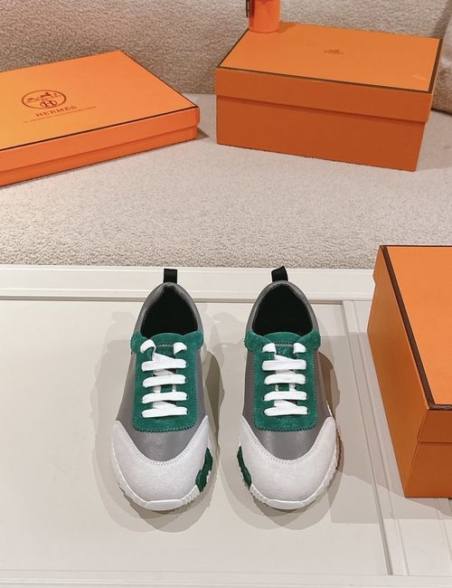 Hermes H Logo Couple Casual Sports Shoes