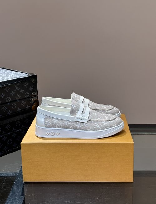 Louis Vuitton LV Monogram Denim Loafers