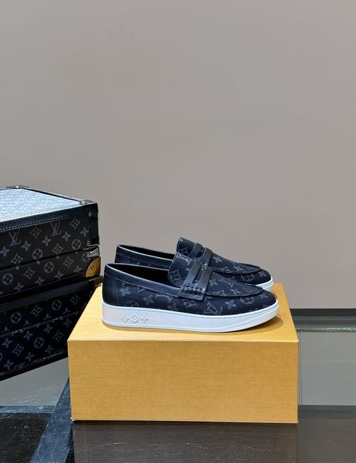 Louis Vuitton LV Monogram Denim Loafers