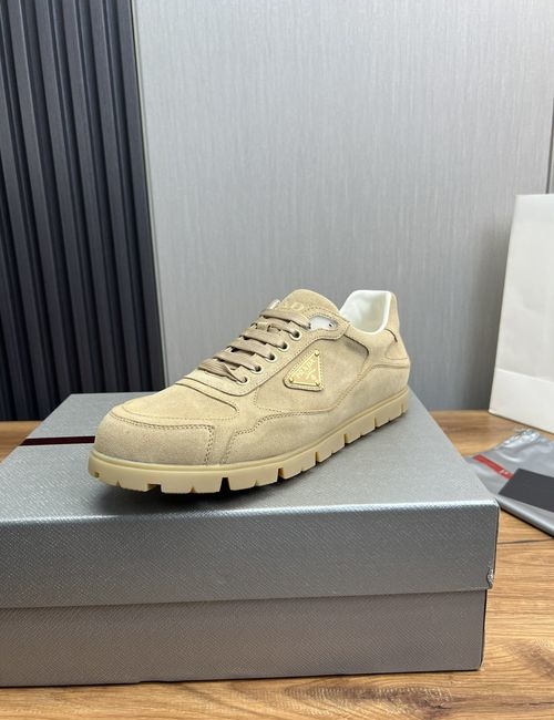 Prada Suede Leather Casual Shoes