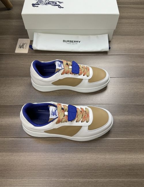 Burberry Nappa Leather Casual Sneakers