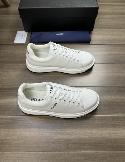 Prada Nappa Leather Casual Sneakers