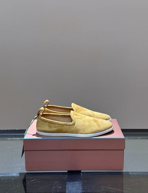 Loro Piana LP Summer Walk Suede Moccasins