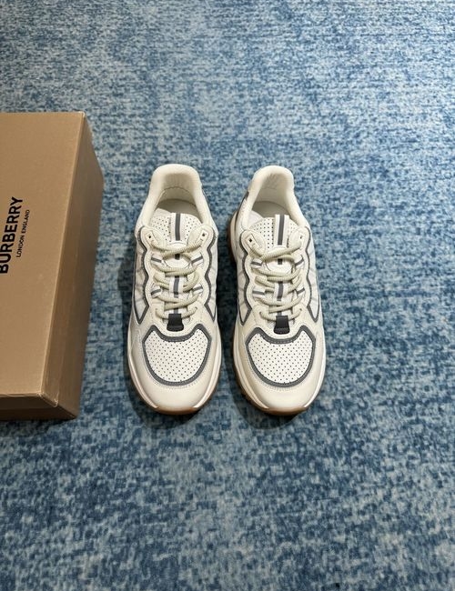Burberry Vintage Plaid Platform Sneakers