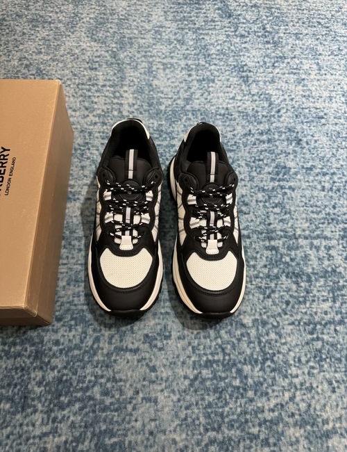 Burberry Vintage Plaid Platform Sneakers
