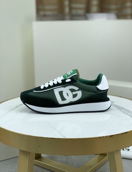 Dolce & Gabbana DG Running Sneakers Breathable Mesh Sheepskin Lining