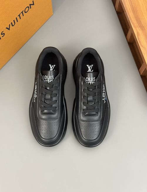 Louis Vuitton LV Premium Sneaker With Silk Calfskin Upper