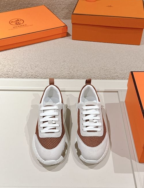 Hermes H Logo Couple Casual Sports Shoes