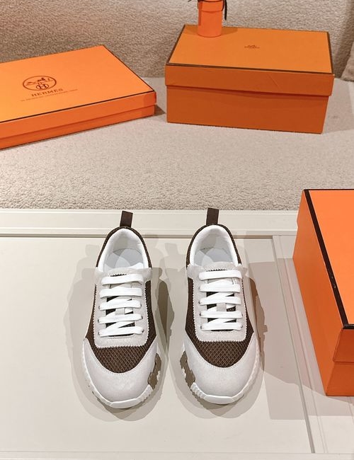 Hermes H Logo Couple Casual Sports Shoes