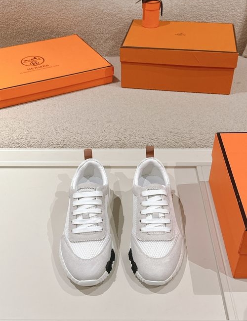 Hermes H Logo Couple Casual Sports Shoes