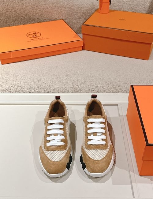 Hermes H Logo Couple Casual Sports Shoes
