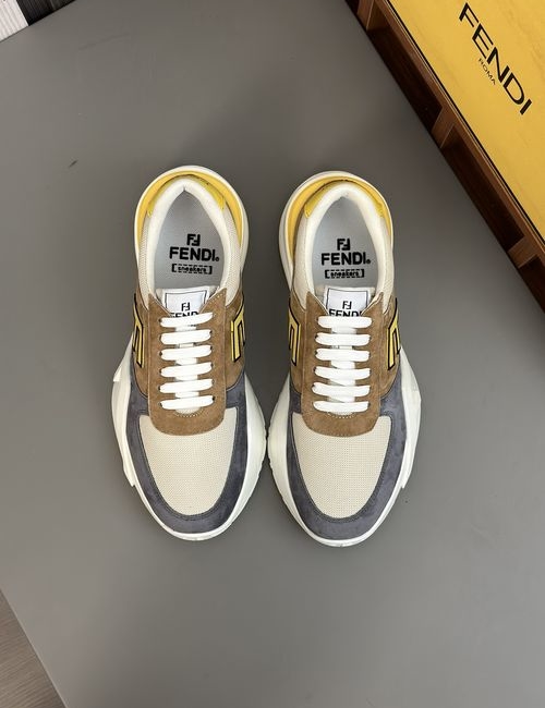Fendi Flow Casual Sneakers With EVA Sole