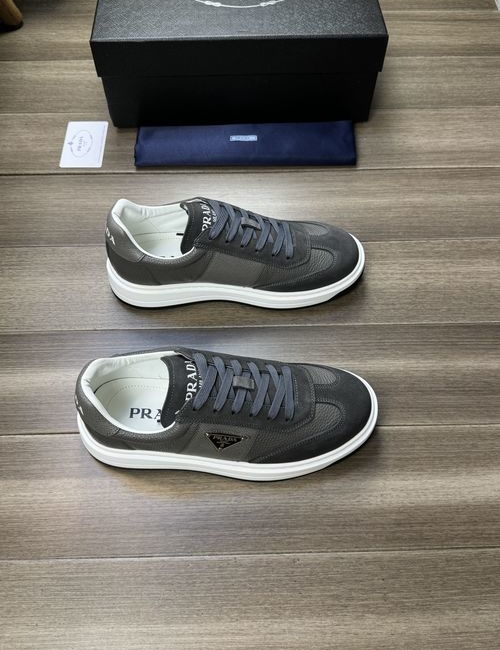 Prada Cowhide Durable Casual Sneakers