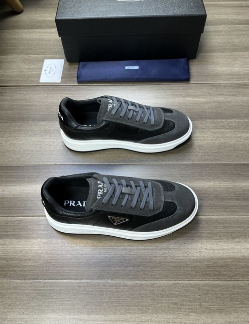 Prada Cowhide Durable Casual Sneakers