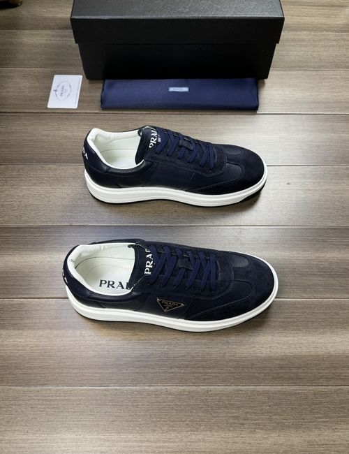 Prada Cowhide Durable Casual Sneakers