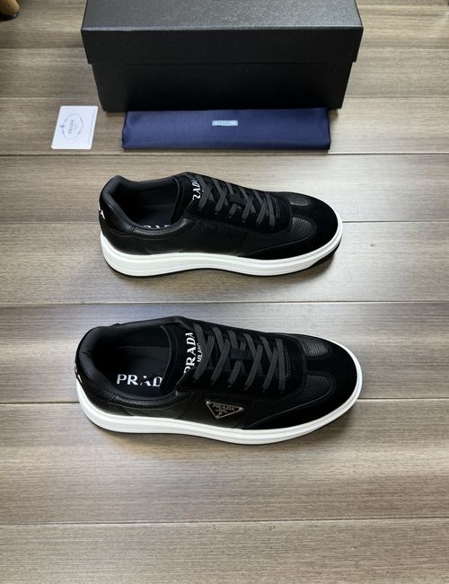 Prada Cowhide Durable Casual Sneakers
