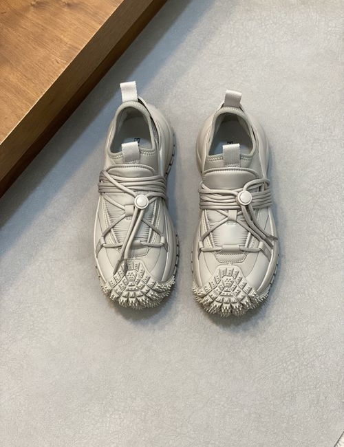 Armani Cowhide Mesh Stitching Casual Sneakers