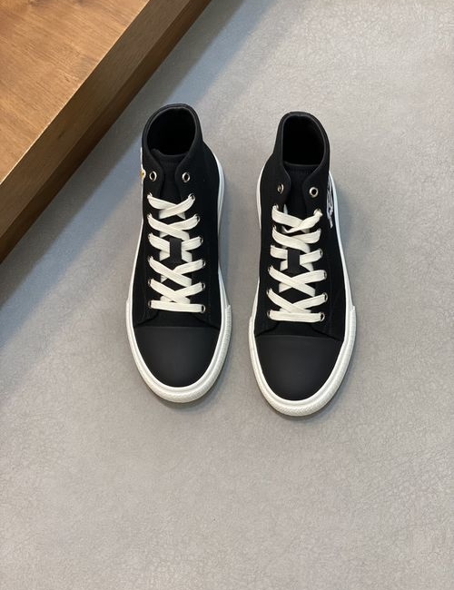 Hermes Nappa Leather Canvas Casual Shoes
